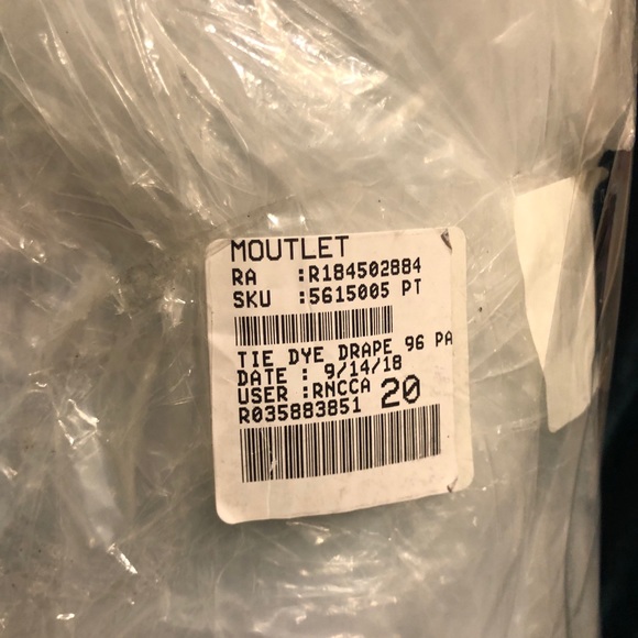 Pottery Barn | Tie Dye Curtains (2 Panels) - Picture 4 of 5